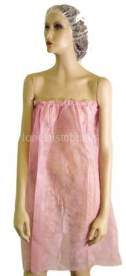 DISPOSABLE CLIENT WRAP PINK, 10pk.-LIMIT 6 PKS