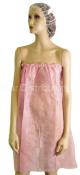 DISPOSABLE CLIENT WRAP PINK, 10pk.-LIMIT 6 PKS