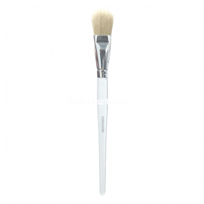 MASK BRUSH OVAL /ROUND CLEAR ACRYLIC HANDLE